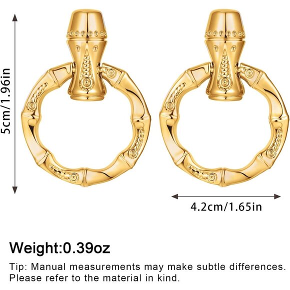 Women's Statment Earrings Retro Hoop Dangle Earrings Multiple Gorgeous Style - Picture 4 of 7